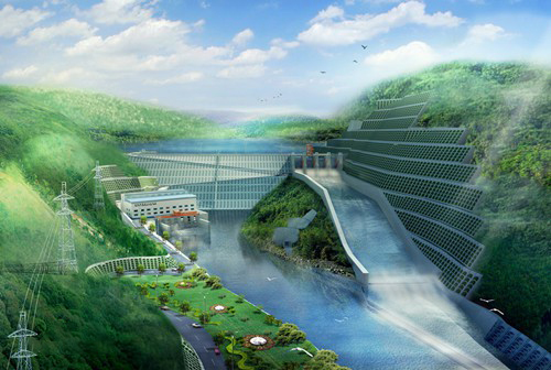 岱山老挝南塔河1号水电站项目
